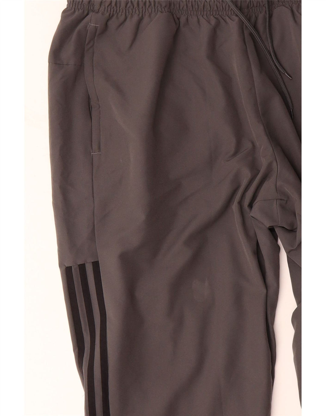 ADIDAS Mens Tracksuit Trousers Joggers XL Grey Polyester