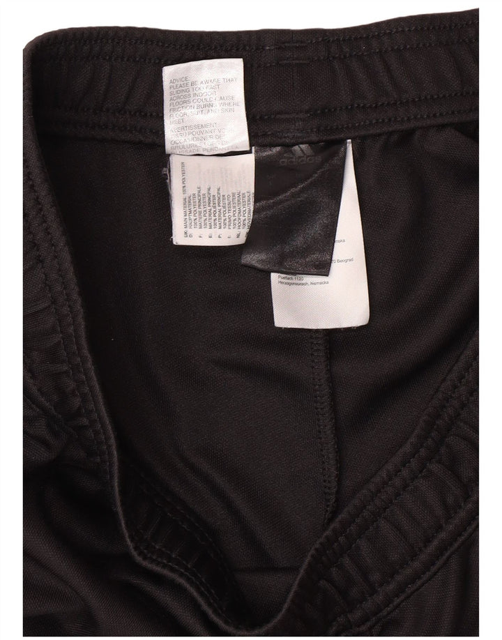 ADIDAS Mens Tracksuit Trousers Large  Black Polyester