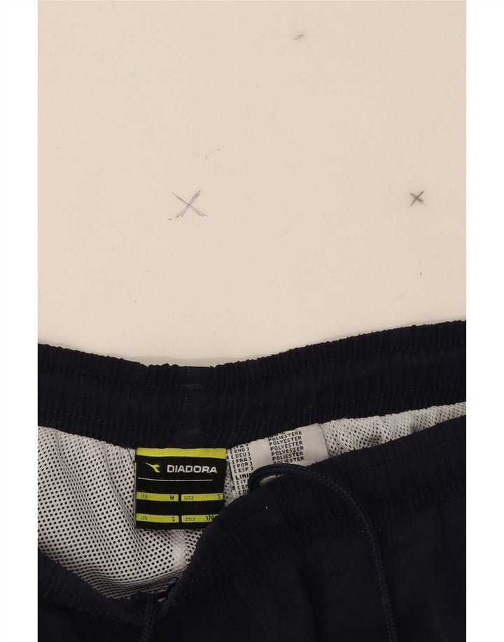 DIADORA Mens Tracksuit Trousers Small Navy Blue Polyester Vintage Diadora and Second-Hand Diadora from Messina Hembry 
