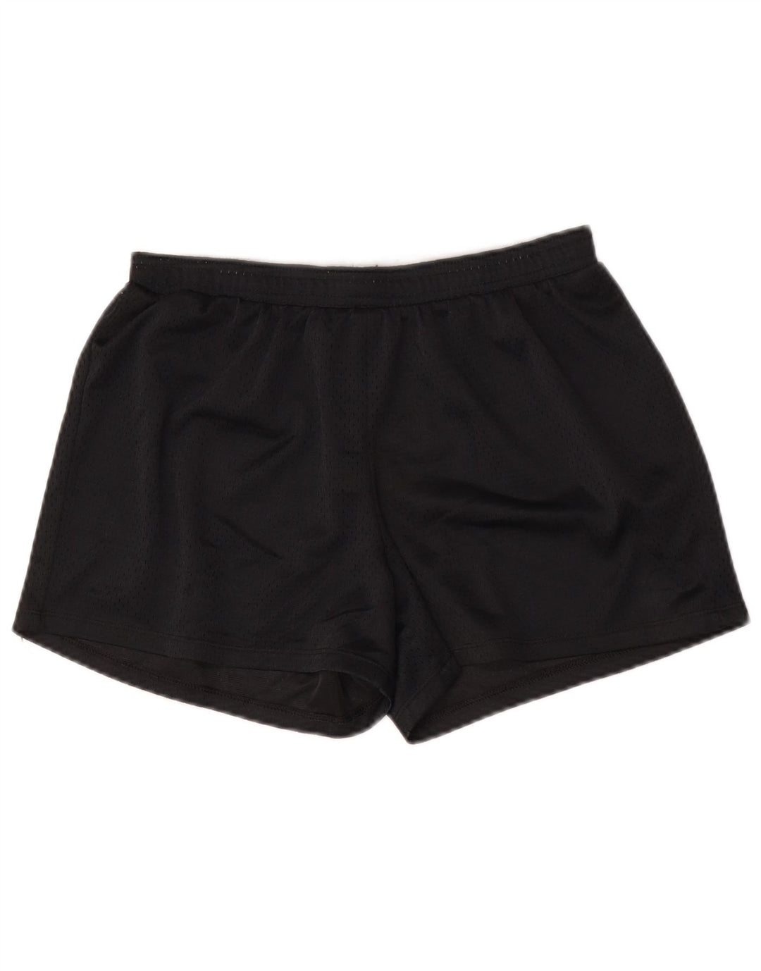 Champion Womens Sport Shorts UK 12 Medium Black Polyester