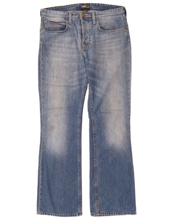 Lee Mens Elton Bootcut Jeans W31 L32 Azul Algodão