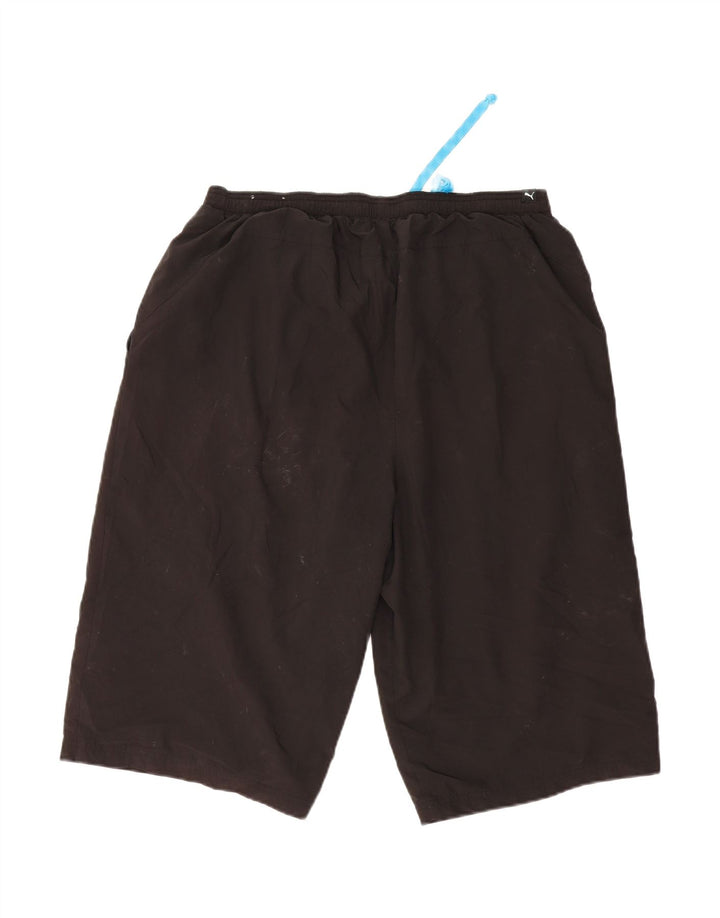 PUMA Mens Sport Shorts 2XL  Black Polyester