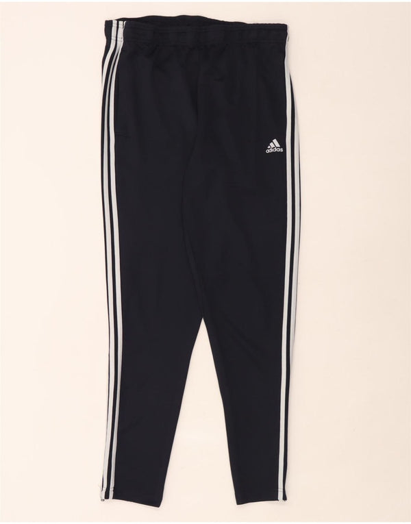 Adidas Mens Tracksuit Trousers Large Navy Blue Polyester