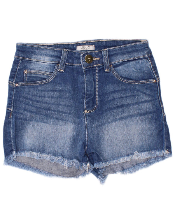 Liu Jo Shorts vaqueros para niña 5-6 años W22 Azul