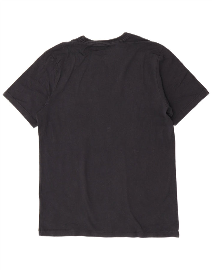 Jordan Herre grafisk T-shirt Top Medium Sort Bomuld
