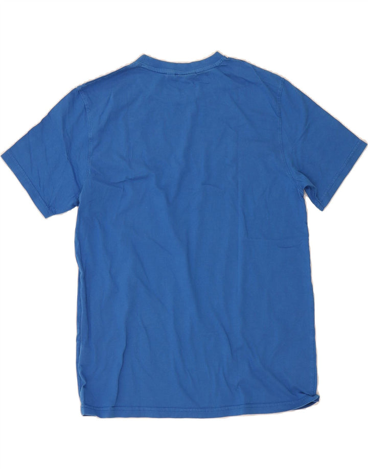 FILA Mens T-Shirt Top Medium Blue Cotton Vintage Fila and Second-Hand Fila from Messina Hembry 