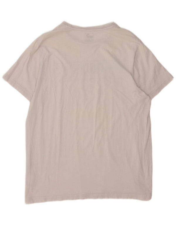 Puma Camiseta gráfica para hombre Top XL Algodón blanco