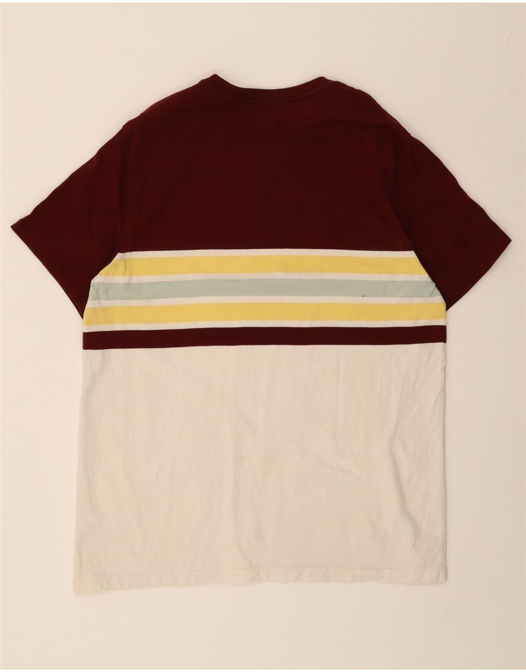 LEVI'S Mens T-Shirt Top Large Multicoloured Colourblock Cotton Vintage Levi's and Second-Hand Levi's from Messina Hembry 