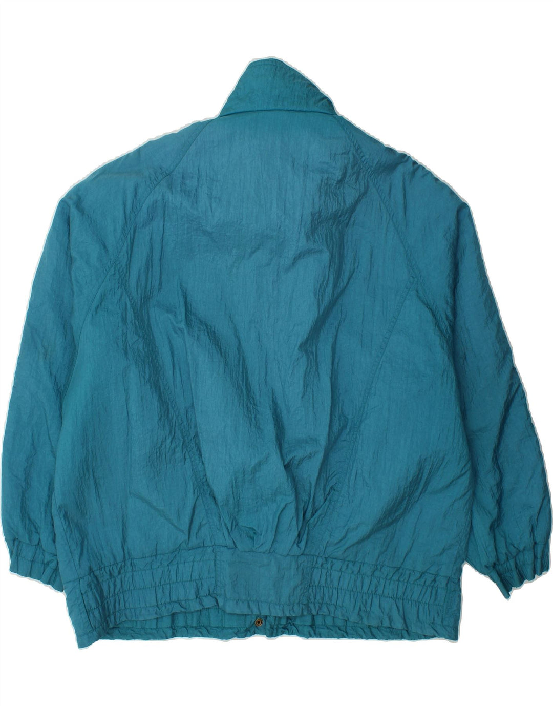 VINTAGE Womens Windbreaker Jacket EU 46 XL Blue Polyester Vintage Vintage and Second-Hand Vintage from Messina Hembry 