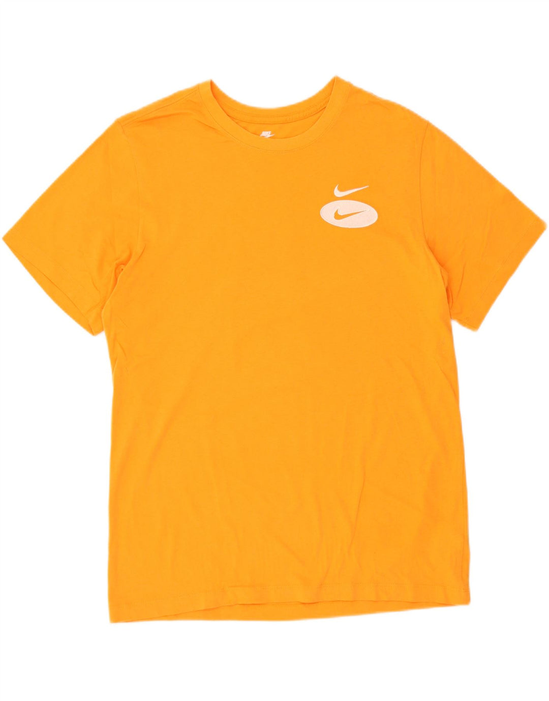 NIKE Mens T-Shirt Top Medium Orange Cotton Vintage Nike and Second-Hand Nike from Messina Hembry 