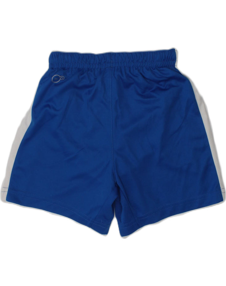 PUMA Boys Sport Shorts 7-8 Years Blue Colourblock Polyester | Vintage Puma | Thrift | Second-Hand Puma | Used Clothing | Messina Hembry 