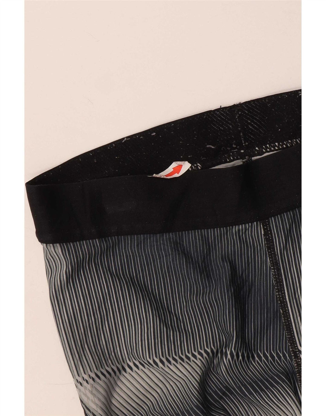 Nike Boys Graphic Leggings 10-11 Years Grey Colourblock Polyester