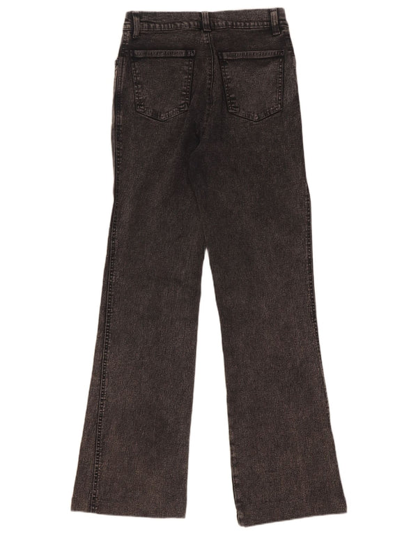 Bianca Maria Caselli Jeans Bootcut para Mujer IT 42 Medium W27 L30 Algodón Negro