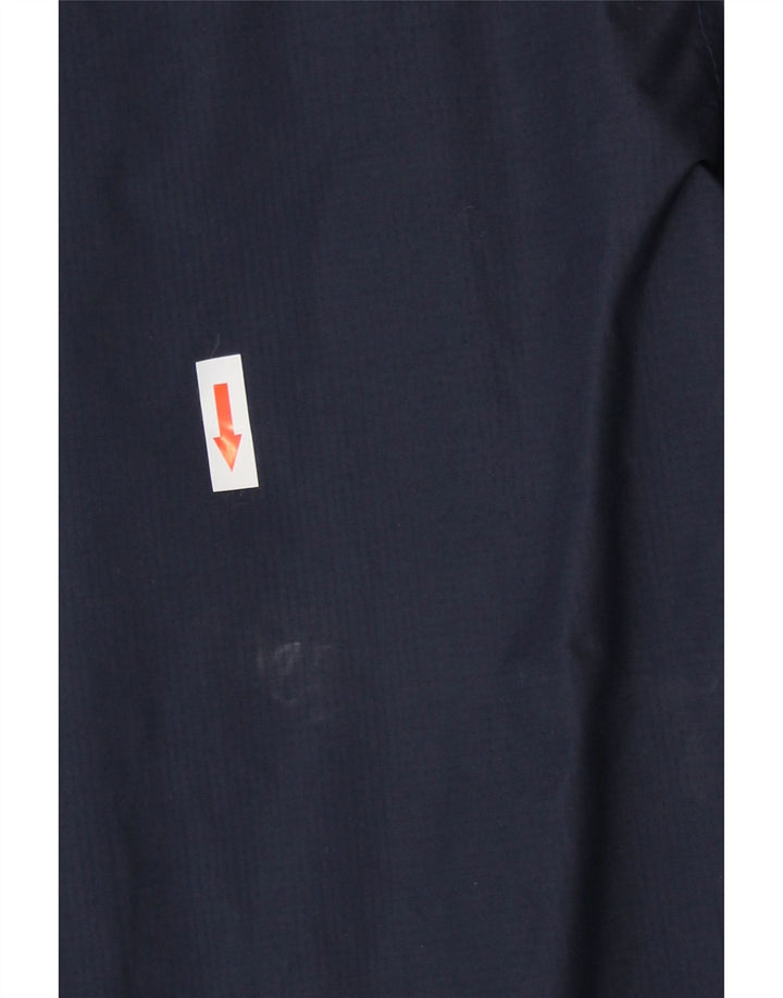 Superdry Womens Windcheater Rain Jacket UK 20 2XL Navy Blue Nylon