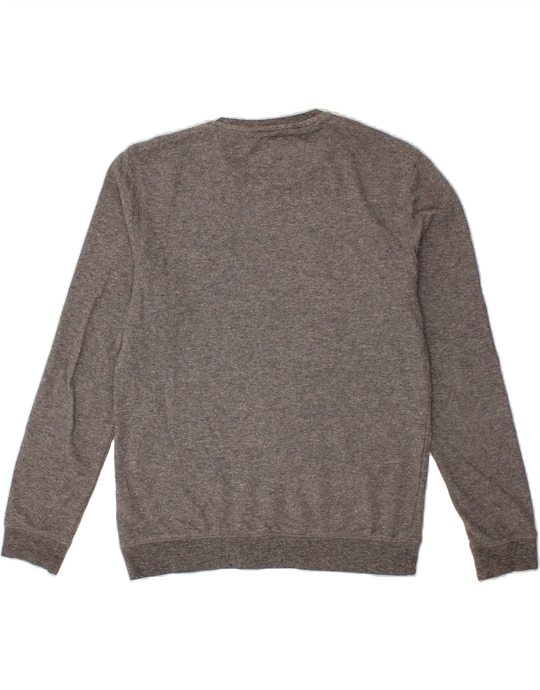 JULES Mens Graphic Sweatshirt Jumper Large Grey Flecked Cotton Vintage Jules and Second-Hand Jules from Messina Hembry 