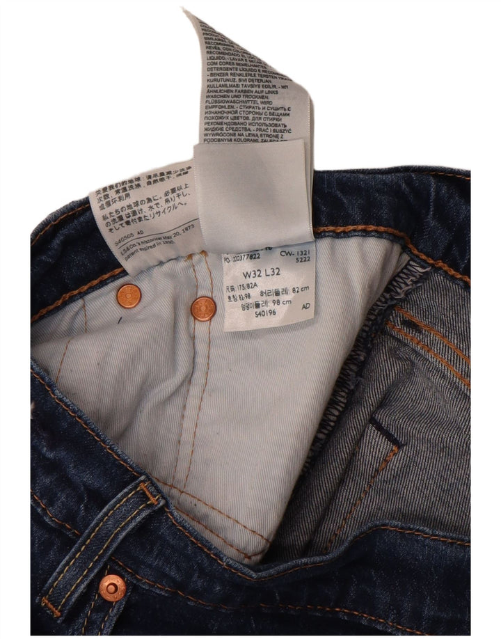Levi's Mens 511 Slim Jeans W32 L27 Blue Cotton