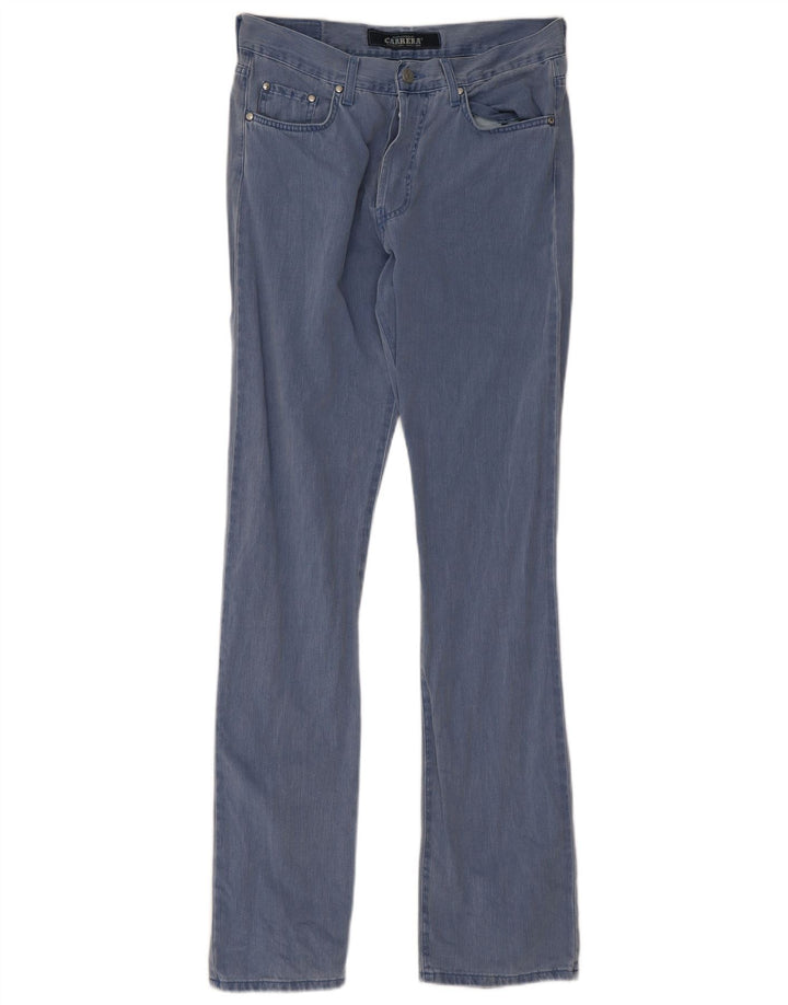 Carrera Mens Bootcut Slim Jeans W31 L34 Blue Cotton