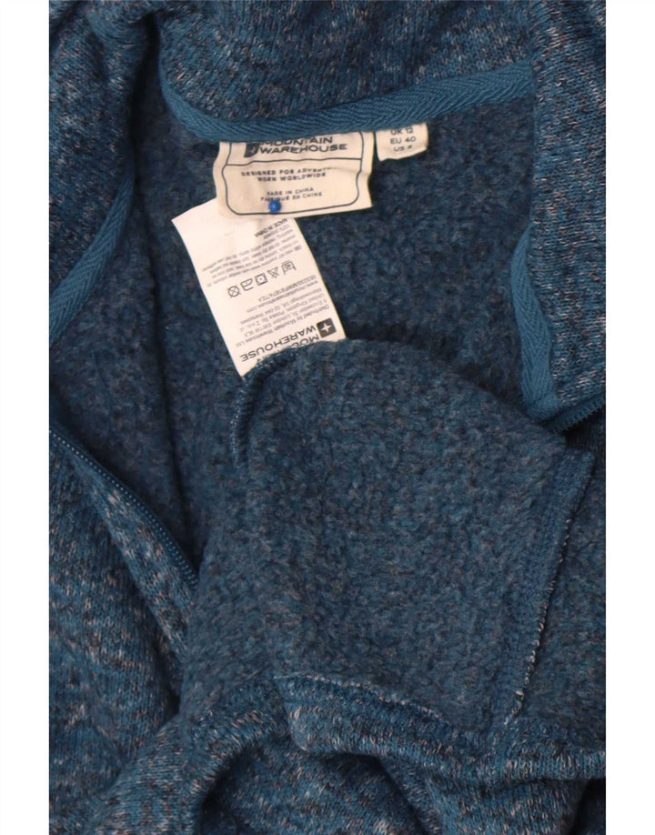 Mountain Warehouse Sweat-shirt pour femme UK 12 Bleu moyen moucheté