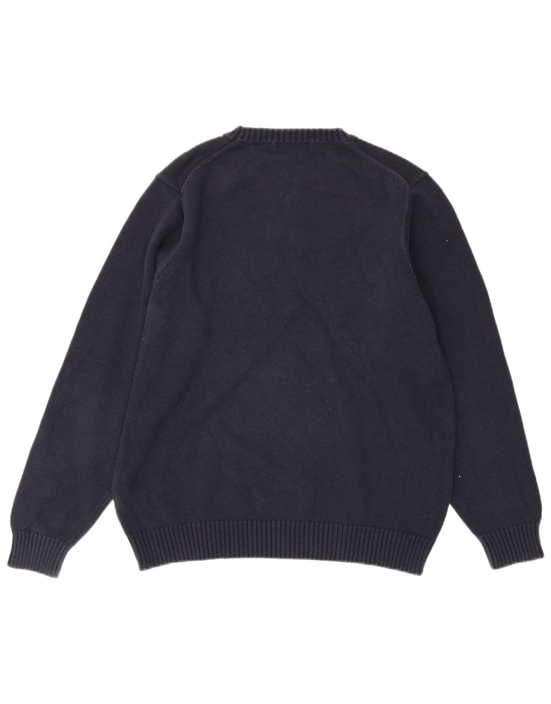 MARKS & SPENCER Mens Crew Neck Jumper Sweater UK 38/40 Medium Navy Blue
