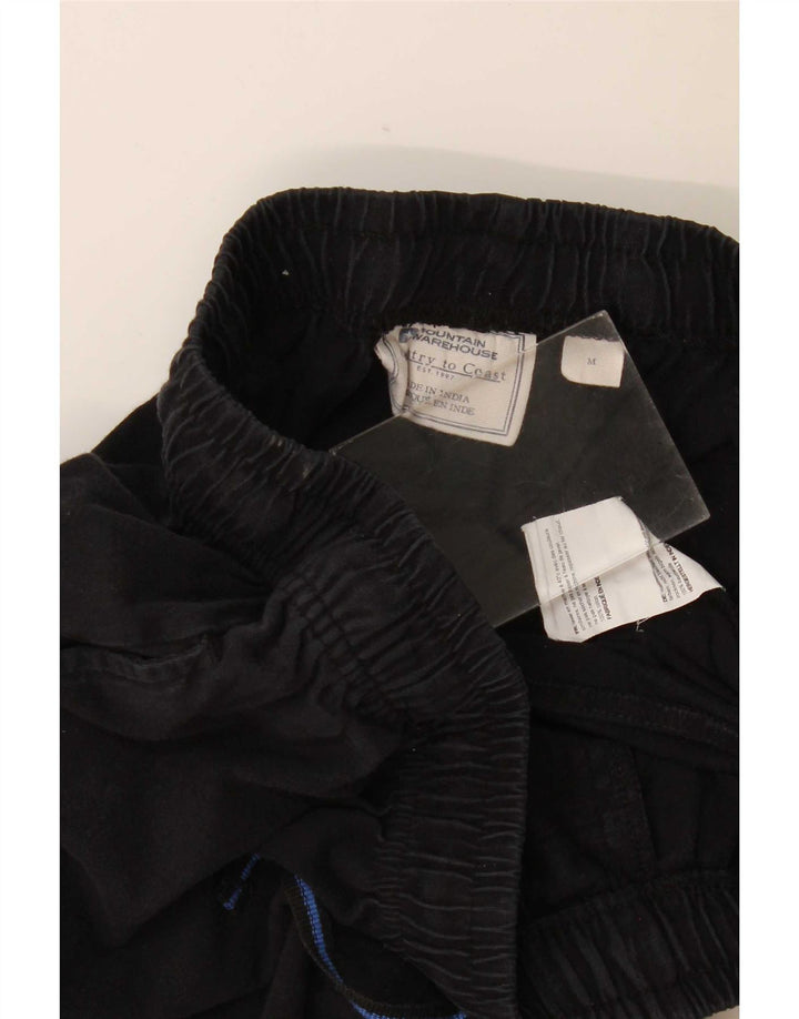 Mountain Warehouse Pantalon de survêtement pour homme en coton noir moyen