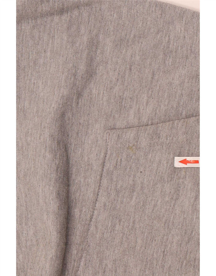 Zara Mens Hoodie Jumper Medium Grey Polyester