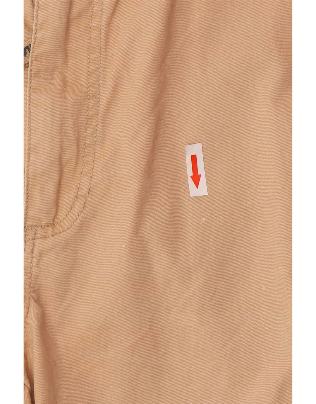 Fila Herre Cargo Shorts W34 Stor Beige Bomuld