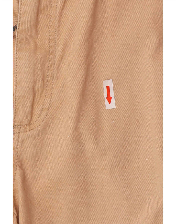 Fila Herre Cargo Shorts W34 Stor Beige Bomuld