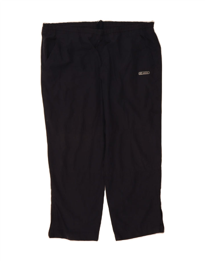 ADIDAS Mens Capri Tracksuit Trousers XL  Navy Blue Polyester Vintage Adidas and Second-Hand Adidas from Messina Hembry 