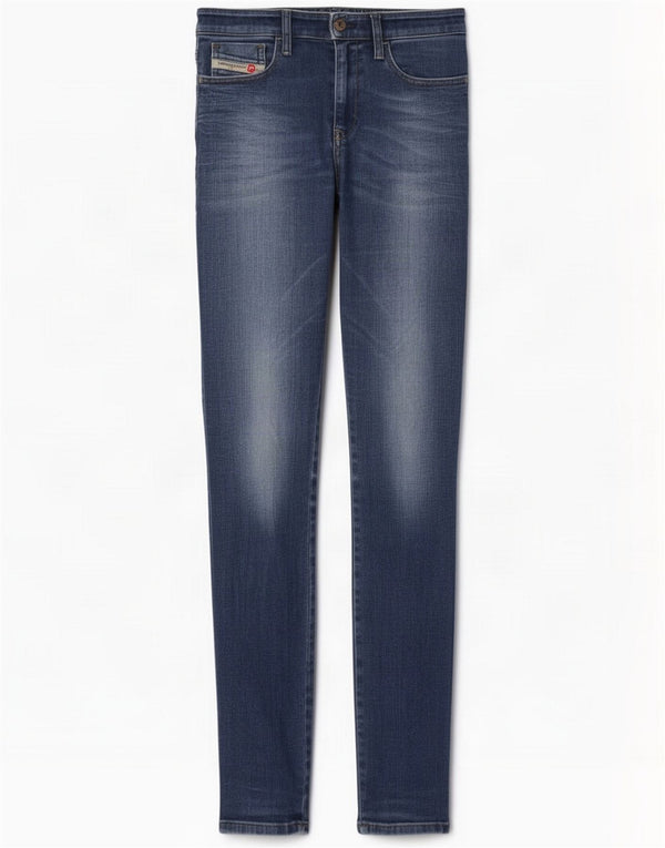 Diesel Damen Skinny Jeans W28 L31 Blaue Baumwolle