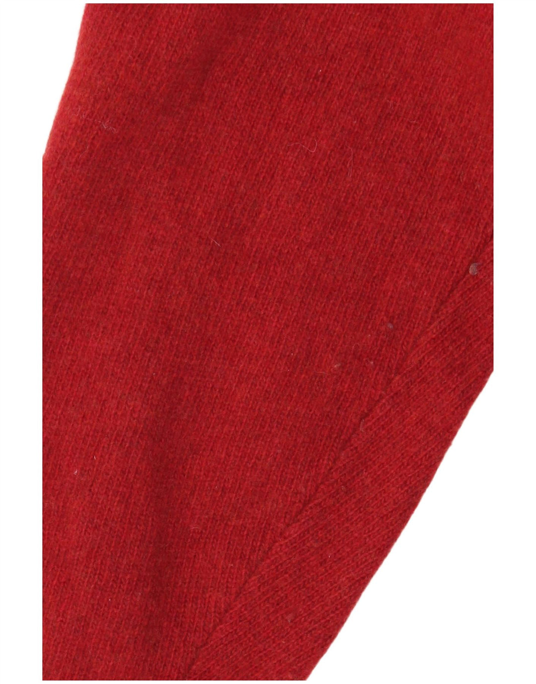Maglione cardigan oversize da donna Benetton UK 14 Lana a righe rosse medie