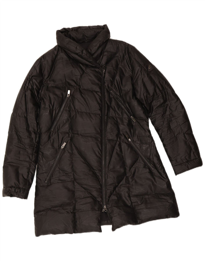 Hogan Femme Manteau Rembourré IT 48 XL Noir Polyester