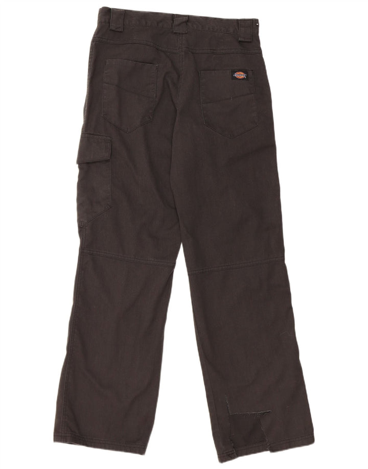 Dickies Dame Straight Cargo Bukser US 10 Medium W28 L31 Grå