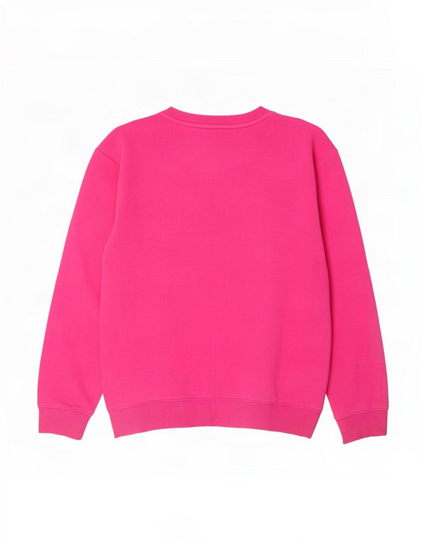 Felpa grafica da donna Tommy Hilfiger Maglione UK 14 Cotone rosa medio