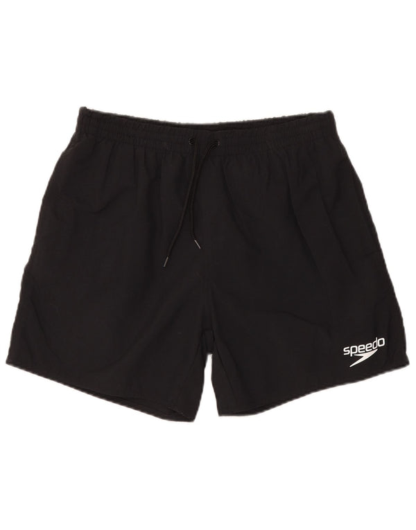 Speedo Herren Badeshorts Medium Schwarz Polyamid