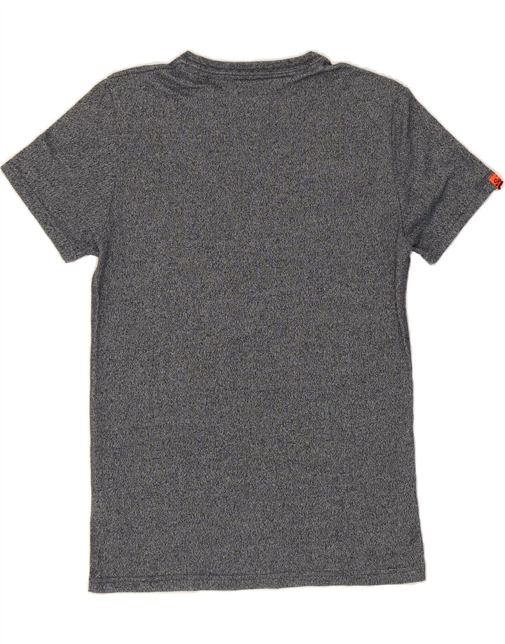 SUPERDRY Mens Graphic T-Shirt Top Medium Navy Blue Cotton Vintage Superdry and Second-Hand Superdry from Messina Hembry 