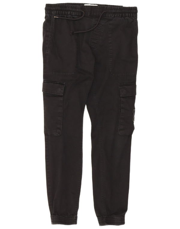 Calça jogger feminina Calvin Klein Cargo médio W30 L28 algodão preto