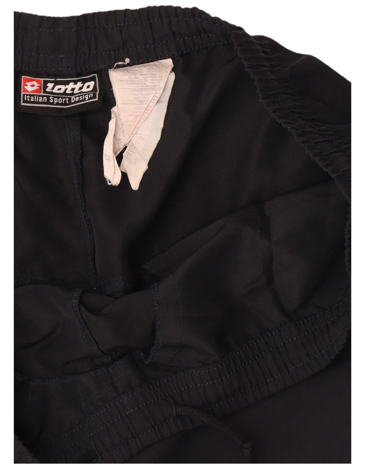 Lotto Mens Sport Shorts Large  Navy Blue Polyester