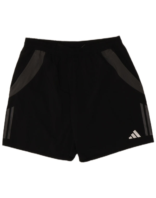 Adidas Mens Aeroready Regular Fit Sport Shorts XL Black Polyester