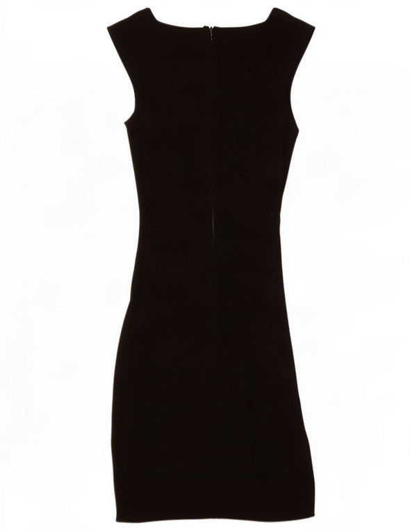 Michael Kors Womens Sleeveless Sheath Dress US 6 Medium Black
