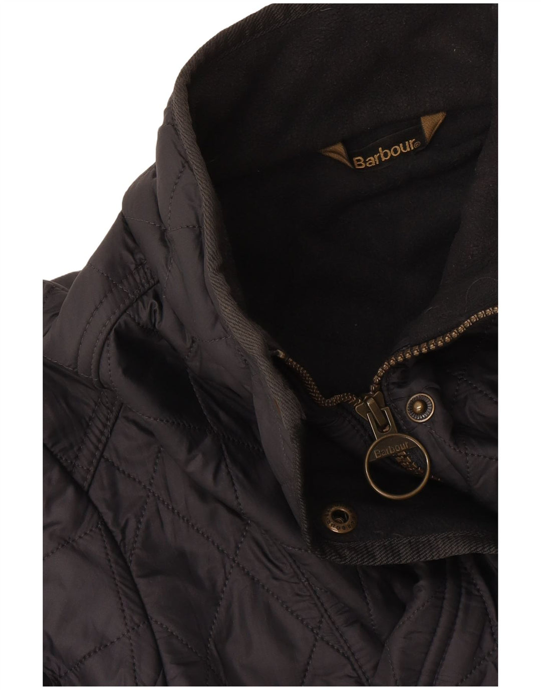 Barbour Damen Steppjacke UK 14 Large Schwarz