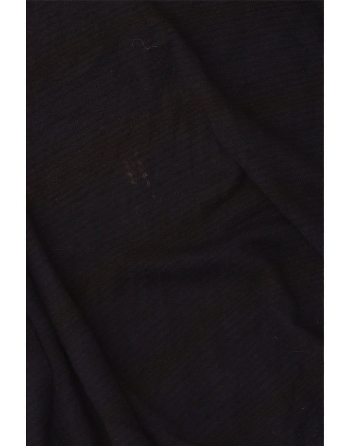 Maglione maglione girocollo autografo da uomo Marks & Spencer blu navy medio