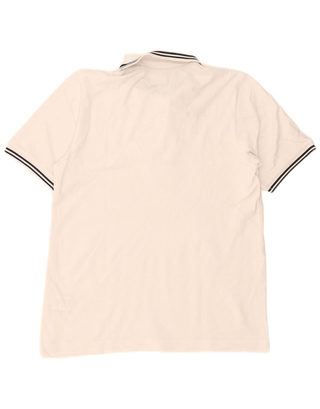 KAPPA Polo Homme Blanc Moyen Coton