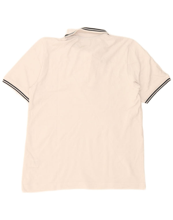 KAPPA Polo Hombre Algodón Blanco Mediano