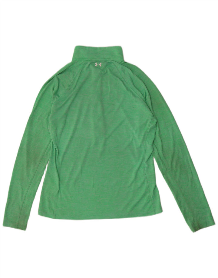 Under Armour Womens Graphic Pullover Tuta da ginnastica Top UK 14 Large Verde