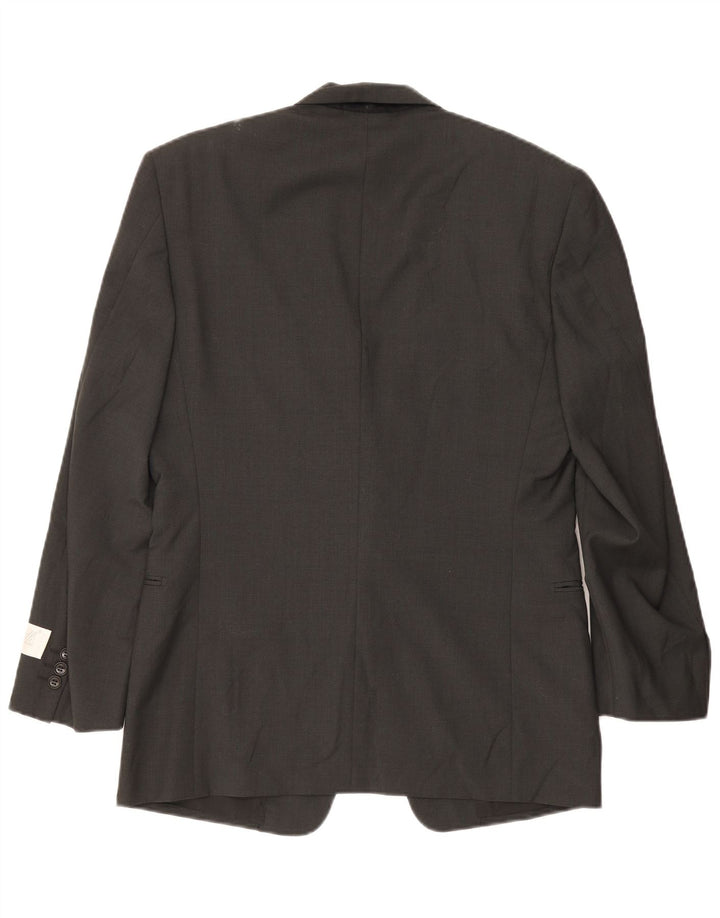 Pal Zileri Chaqueta tipo blazer con 1 botón para hombre Gruppo Forall IT 46 Small Grey