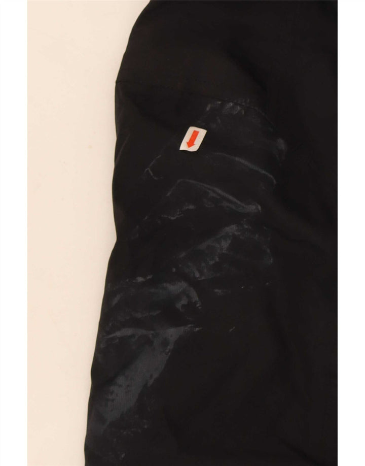 Mountain Warehouse Wattierter Herrenmantel mit Kapuze, UK 38, Mittelschwarz, Polyester