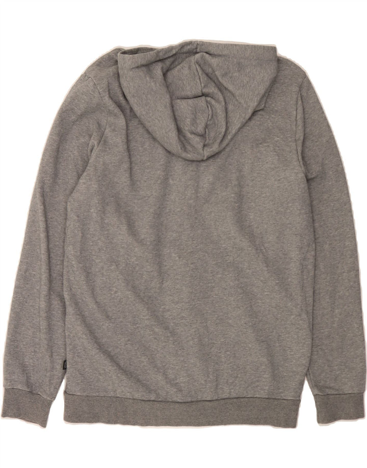 PUMA Mens Zip Hoodie Sweater Medium Grey Cotton Vintage Puma and Second-Hand Puma from Messina Hembry 