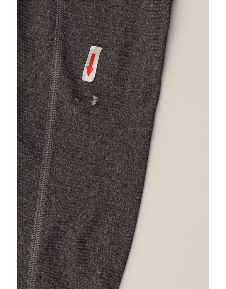 Under Armour Womens Crop Leggings UK 4 XS Grå Polyester
