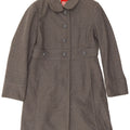 Playlife Pardessus Femme IT 46 Large Gris Laine