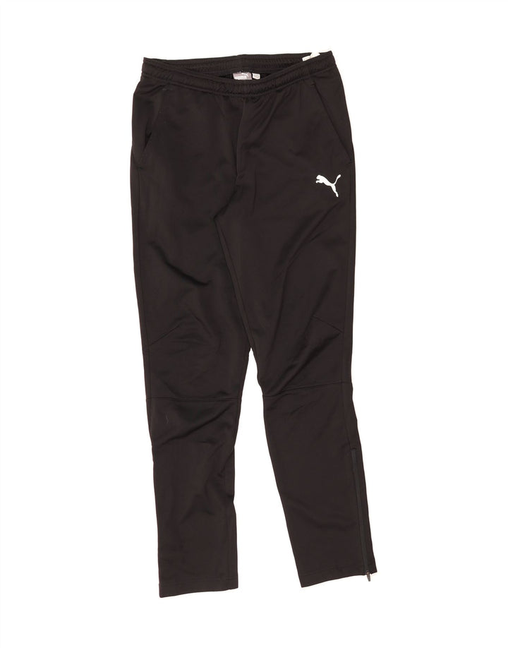 PUMA Mens Tracksuit Trousers Medium  Black Polyester Vintage Puma and Second-Hand Puma from Messina Hembry 